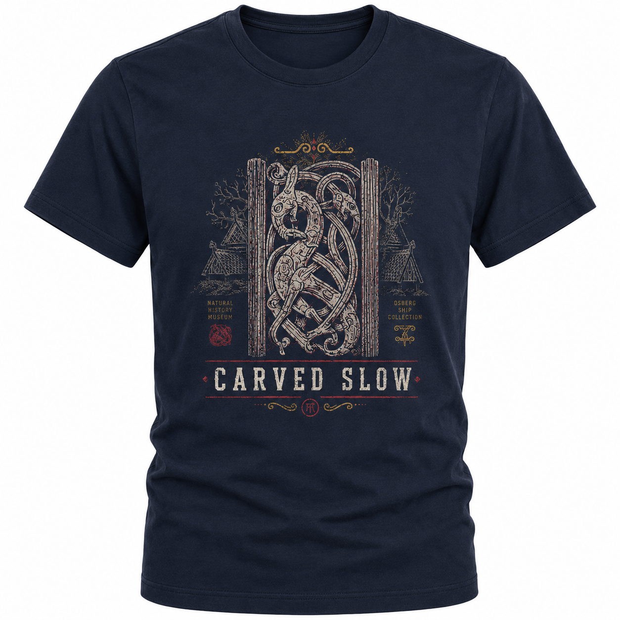 Raven Castle Graphic T-Shirt