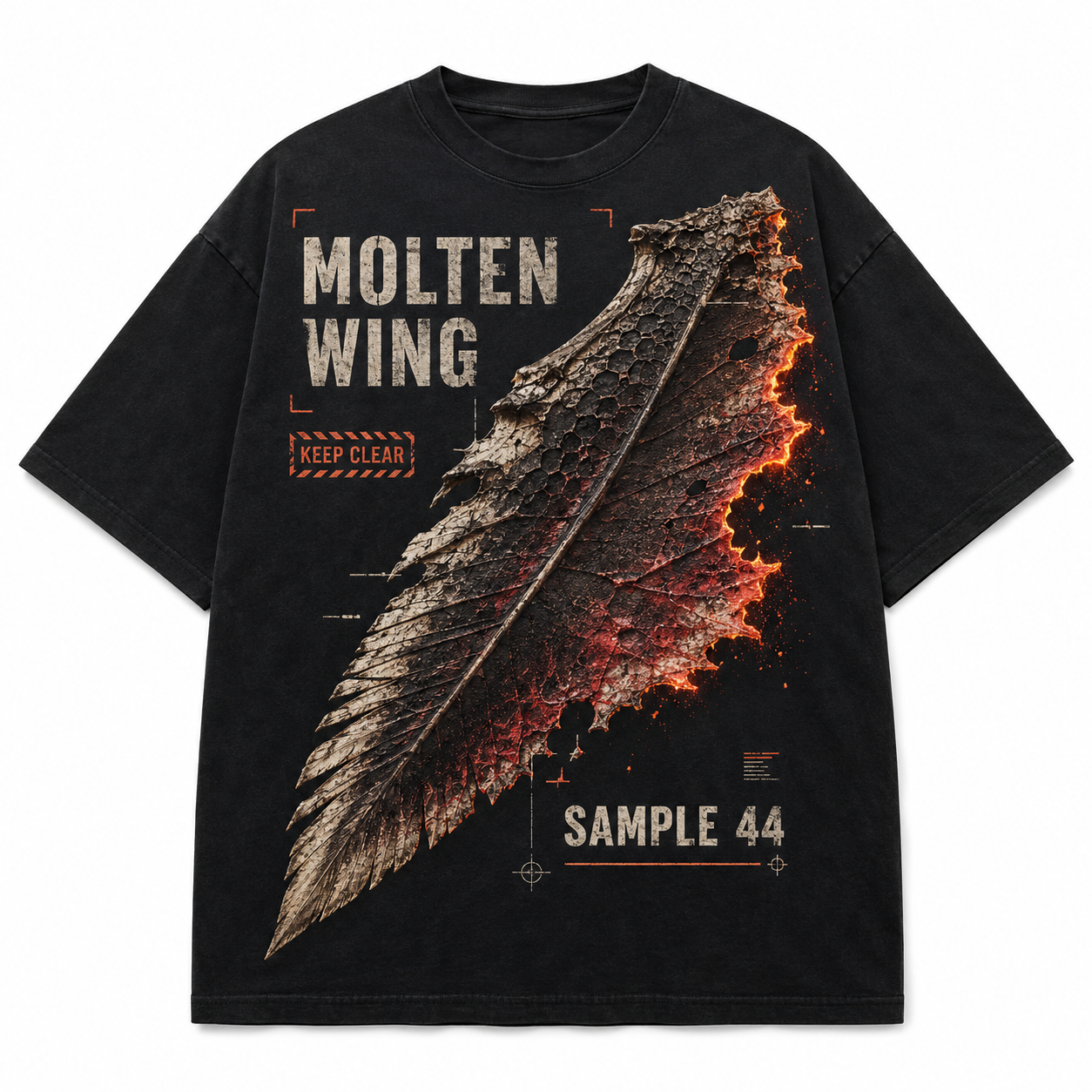 Molten Wing Graphic T-Shirt
