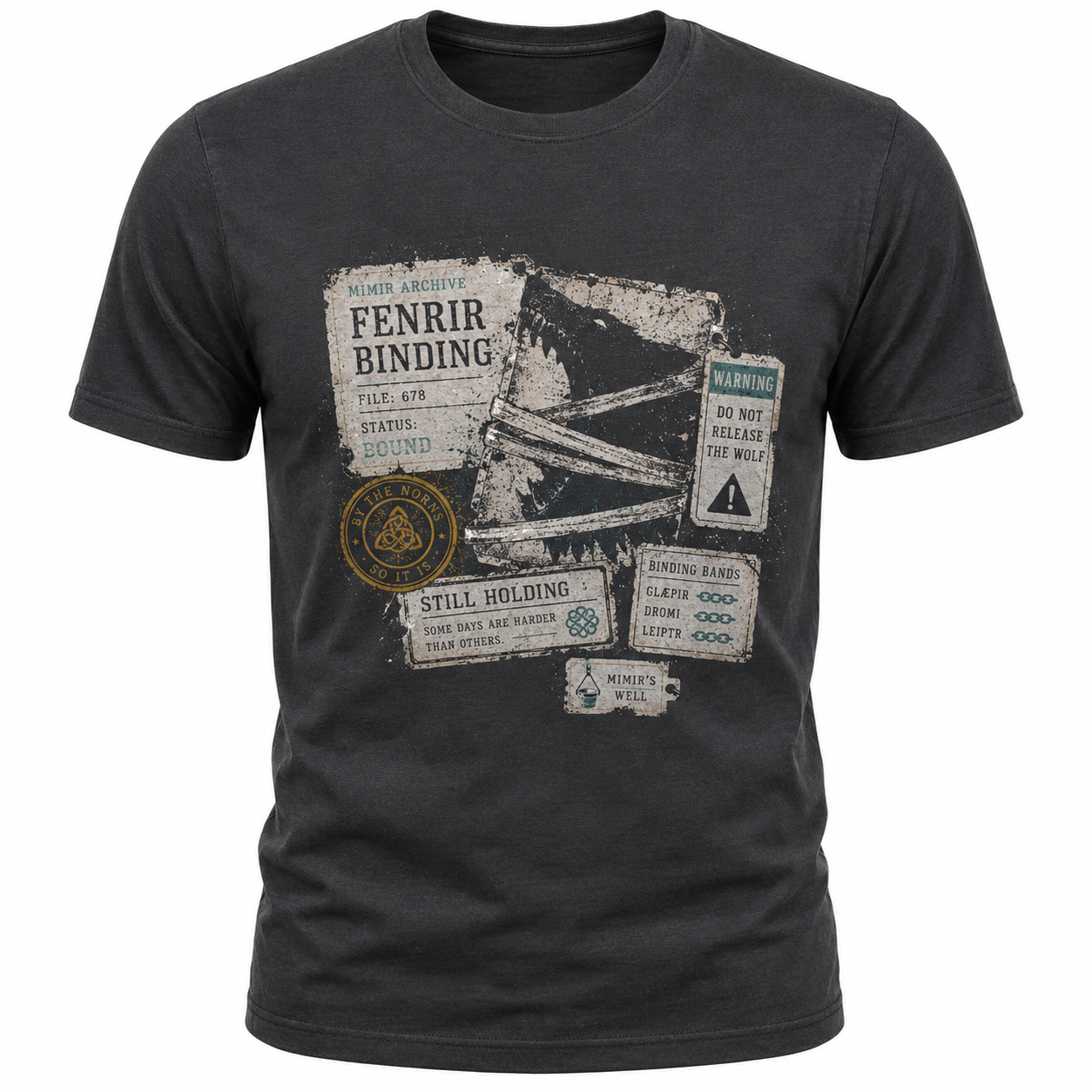Cold Rune Graphic T-Shirt