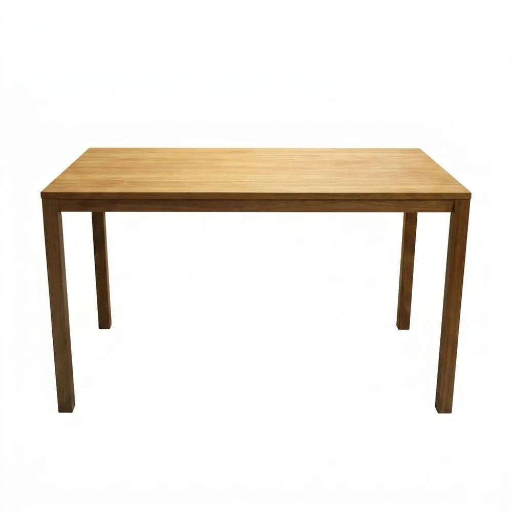 Mesa de comedor rectangular madera teca 140cm