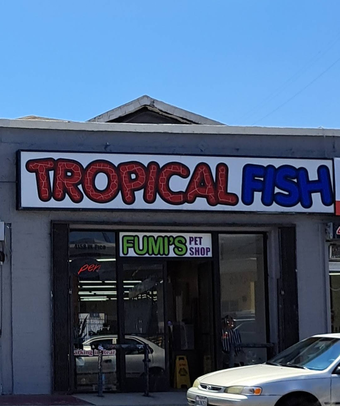Fumi’s Tropical Fish & Pets storefront