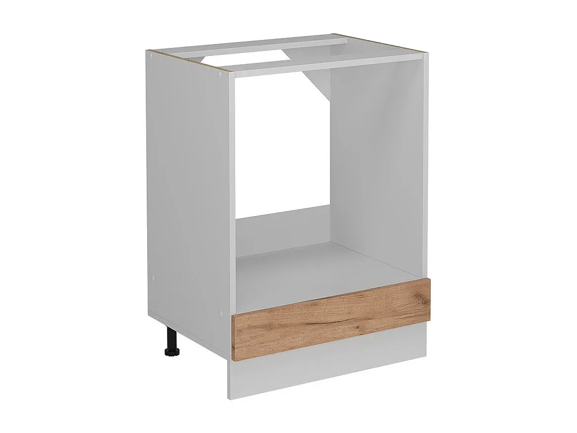 Küchenschrank für Einbauherd in Betonoptik