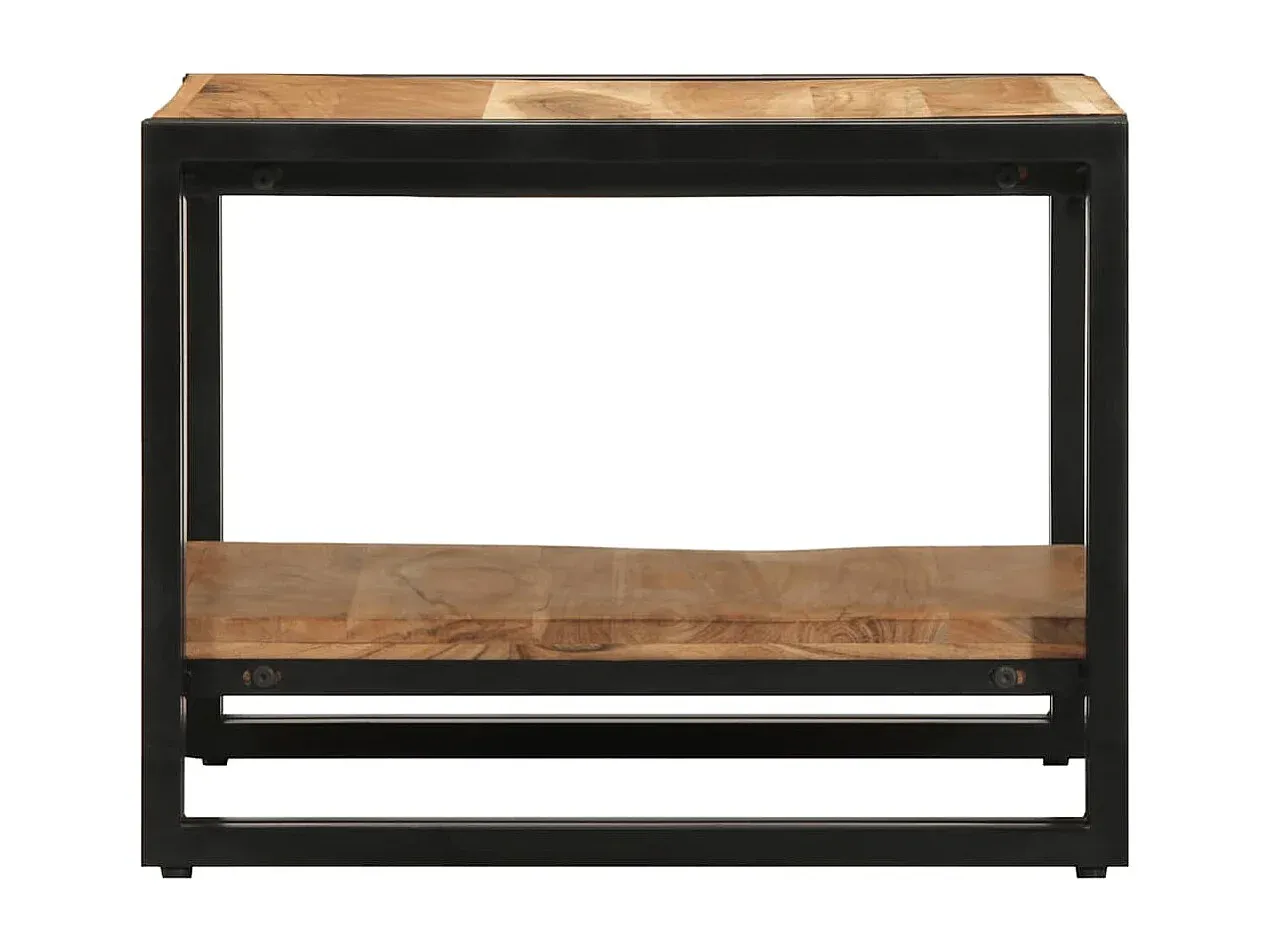 Eleganter Wohnzimmertisch aus Akazienholz 50x50x38 cm