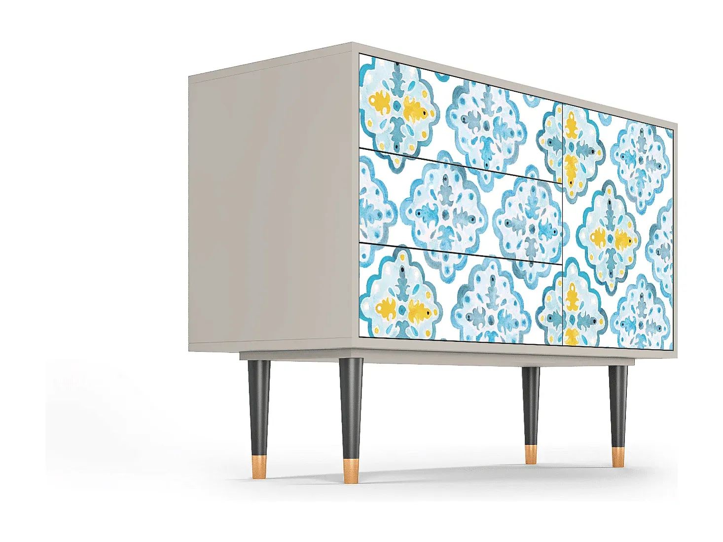 Sideboard mit portugiesischen Fliesen, Sand