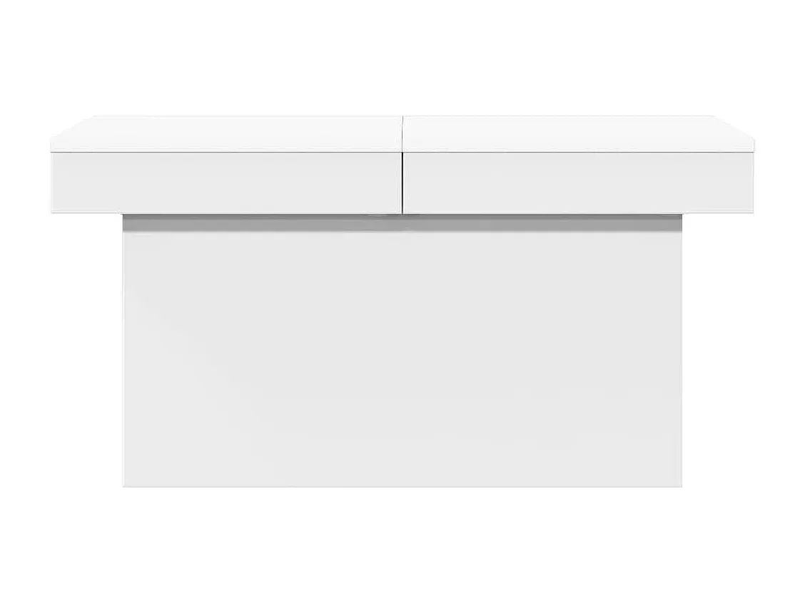 Moderner Weißer Wohnzimmertisch 100x55x40 cm