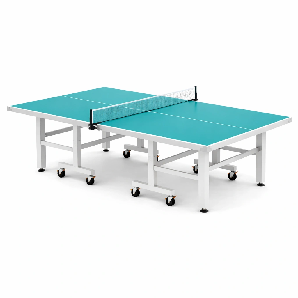 Tischtennisplatte MDF Blau 274x152x76 cm Klappbar-NESTCAXIS