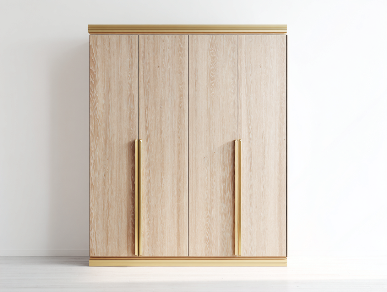 Armadio - legno-MDF - 180x60x200 cm - marrone - stile moderno-Hacortahome