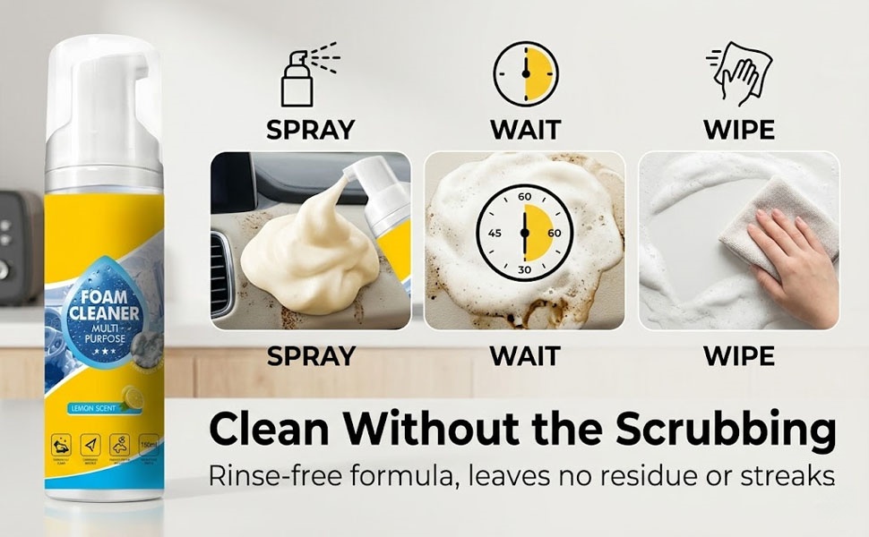 foam cleaner for car