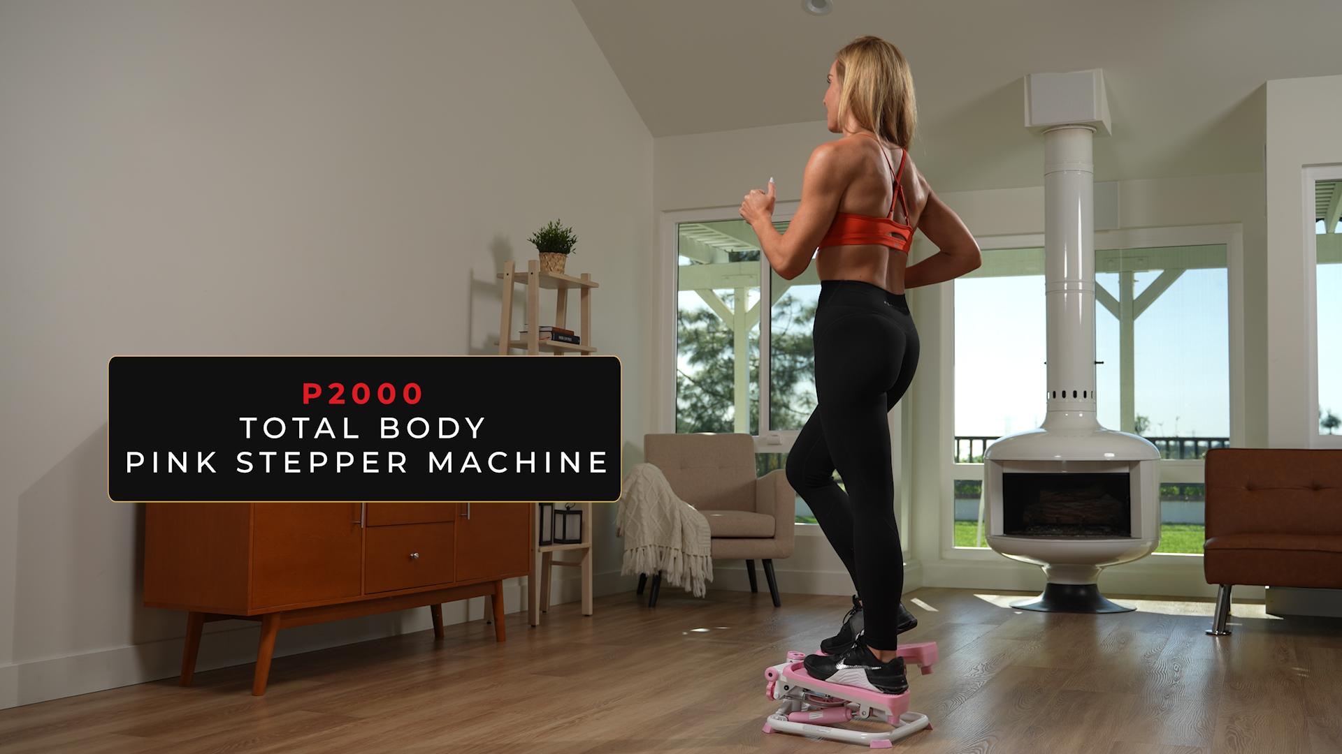 SUNNY Original Mini Stepper with Resistance Bands Whole Body Workout Home Gym Fitness Equipment Quiet Hydraulic Drive Compact Cardio Exercise Machine for Legs Glutes Core and Upper Body 300 lbs Capacity SUNNY Original Mini Stepper with Resistance Bands Whole Body Workout Home Gym Fitness Equipment Quiet Hydraulic Drive Compact Cardio Exercise Machine for Legs Glutes Core and Upper Body 300 lbs Capacity