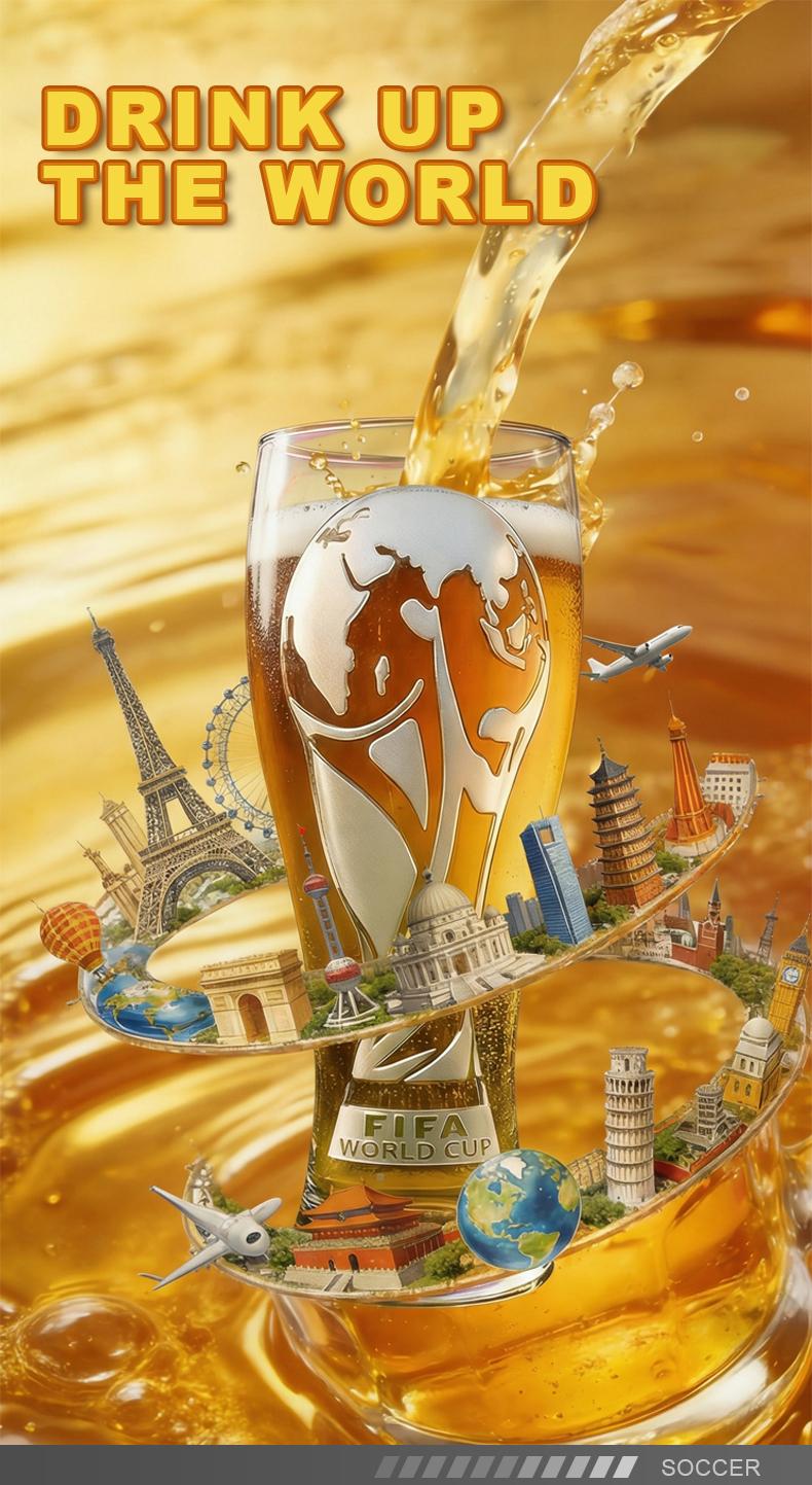 【FIFA WORLD CUP 2026 】Gift Set(Not Glass) 17oz Shatterproof Trophy Pilsner Beer Cup& Trophy-Shaped Bottle Opener - Perfect for soccer Fans & Parties SummerVibes 【FIFA WORLD CUP 2026 】Gift Set(Not Glass) 17oz Shatterproof Trophy Pilsner Beer Cup& Trophy-Shaped Bottle Opener - Perfect for soccer Fans & Parties SummerVibes