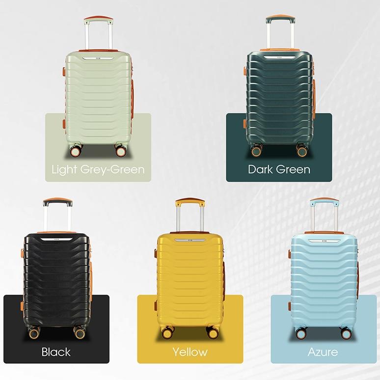 UUH Expandable Luggage Sets 9pcs/8pcs/7pcs/4pcs Suitcase Sets  With Water-Proof and Expandable Layer Makeup Bag Side Hooks And TSA Lock