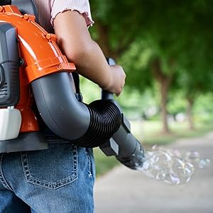 toy bubble leaf blower