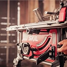 Rack and pinion on table saw