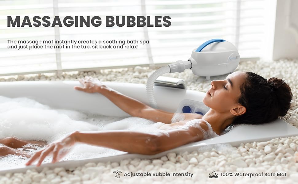 Electric Bathtub Bubble Massage Mat;Massage Mat;Bubble Massage Mat;Bubblel;Bathtub;Spa;Full Body;
