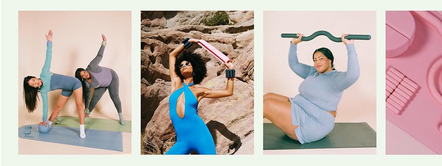 Bala Beam - 36" Ergonomic Strength Training Bar with Soft Silicone Coating Yoga Equipment Workout Bands Bala Beam - 36" Ergonomic Strength Training Bar with Soft Silicone Coating Yoga Equipment Workout Bands