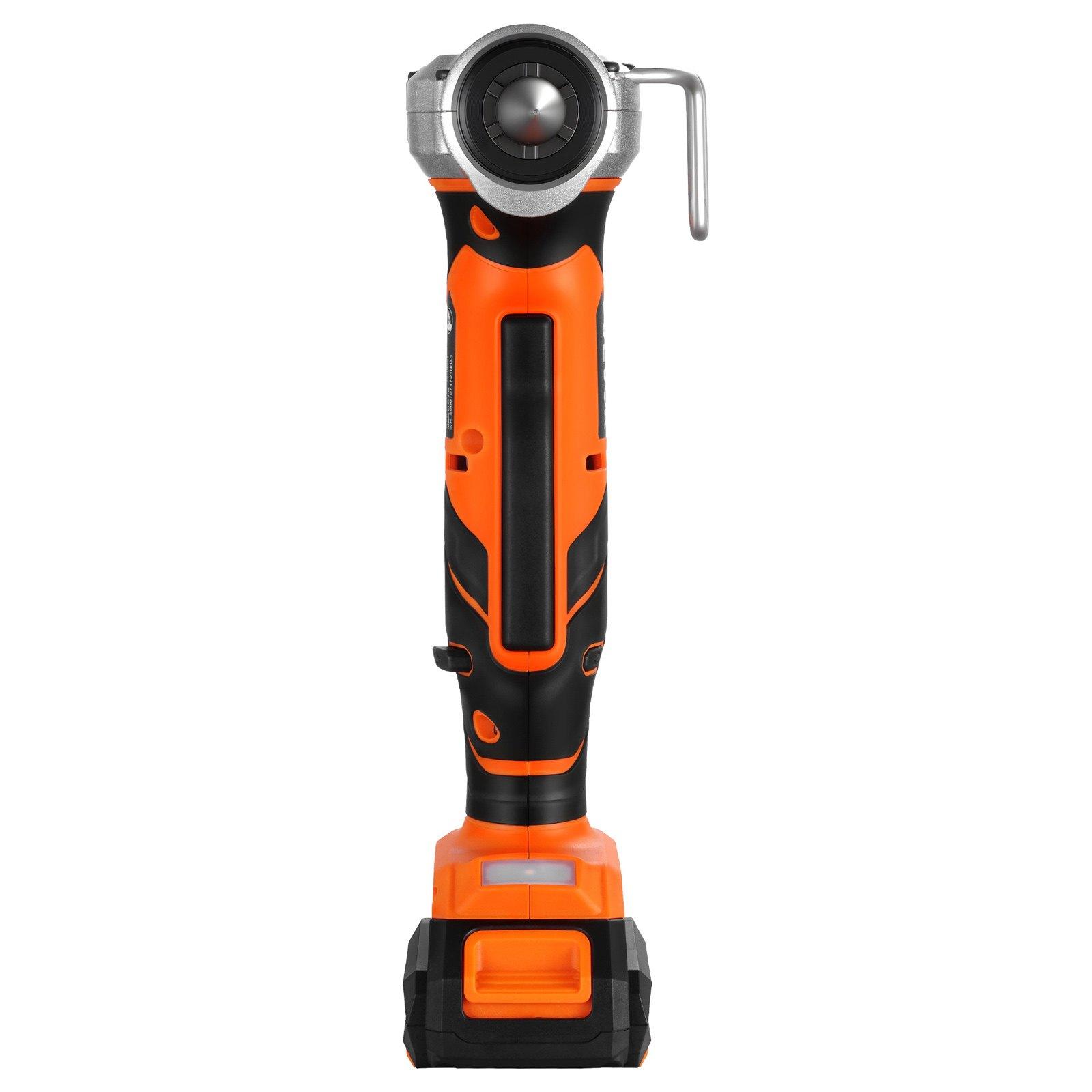 【DealsForYouDays】VEVOR 20V Max Cordless Tube Expander Construction Tool, 22000RPM Electric Tubing Expansion Tool for 1/2"-1" PEX-A Pipes, 3 Expanding Heads, 2x2AH Batteries, Fast Charging Charger, Carrying Case, Construction Tools
