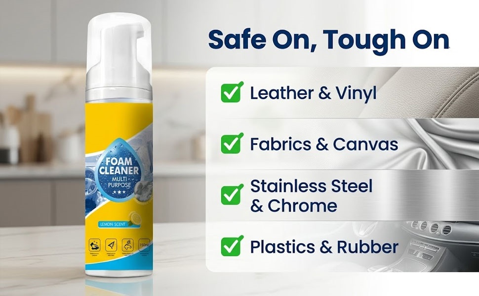 Foam Cleaner Spray for Car Interior