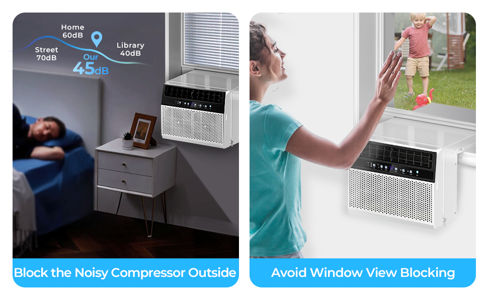 Saddle Window Air Conditioner
