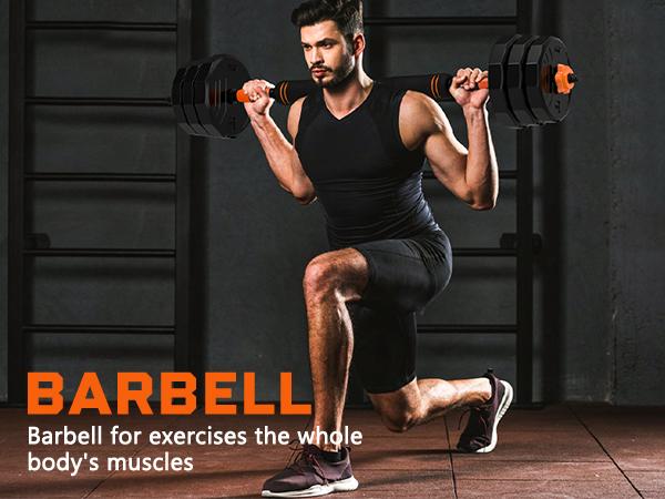 Bearbro 44lb/66lb/88lb 4-in-1 Adjustable Dumbbells Set Free Weight Set with Connector Used as Barbell, Kettlebells, Push up Stand, Fitness Exercises for Home Gym Suitable Men/Women,dealsforyoudays Bearbro 44lb/66lb/88lb 4-in-1 Adjustable Dumbbells Set Free Weight Set with Connector Used as Barbell, Kettlebells, Push up Stand, Fitness Exercises for Home Gym Suitable Men/Women,dealsforyoudays