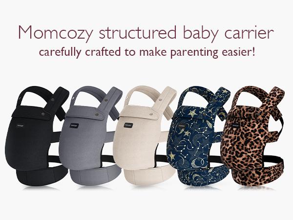 Momcozy Baby Carrier - Ergonomic, Cozy and Lightweight Carrier for 7-44lbs, Effortless to Put On, Ideal for Hands-Free Parenting, Enhanced Lumbar Support, Purehug for Infant to Toddler Momcozy Baby Carrier - Ergonomic, Cozy and Lightweight Carrier for 7-44lbs, Effortless to Put On, Ideal for Hands-Free Parenting, Enhanced Lumbar Support, Purehug for Infant to Toddler