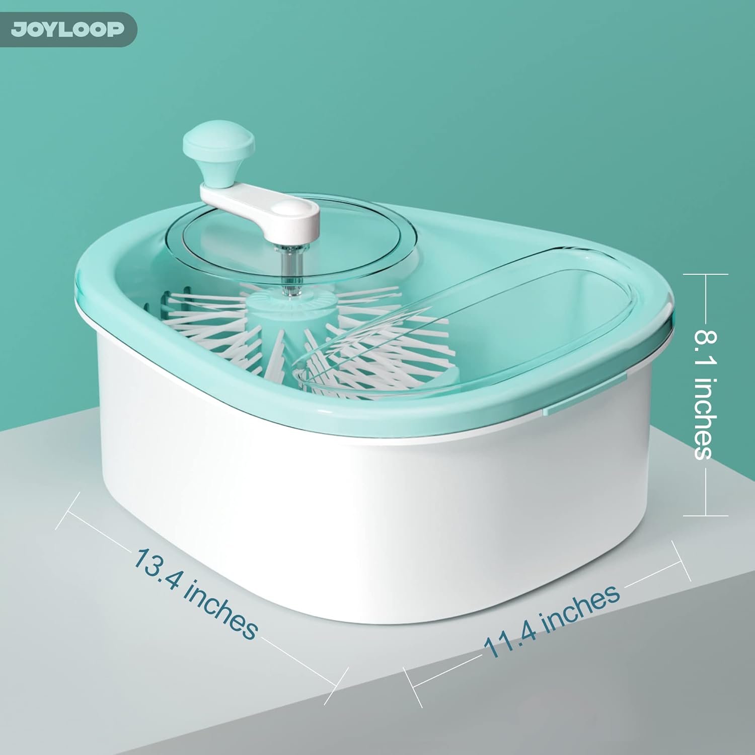 Fruit Cleaner Spinner , Large Fruit Washer Spinner, Fruit Cleaner Spinner with Fruit Washer Bowl, Vegetable Fruit Spinner Washer,Fruit and Vegetable Scrubber