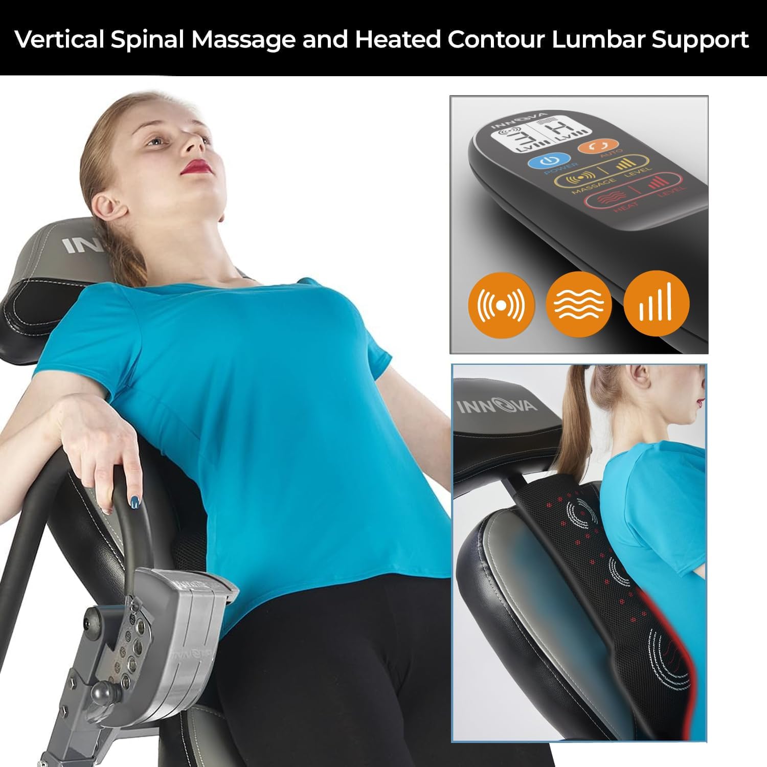 Advanced Heat and Massage Inversion Table