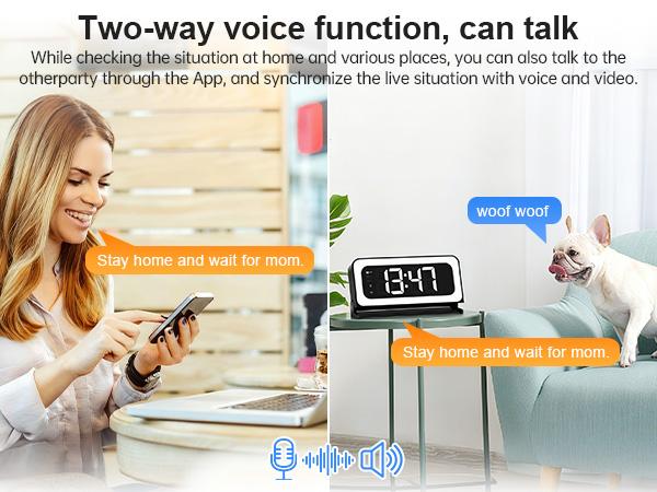 Smart Digital Clock Camera with Dual Band WiFi (5GHz & 2.4GHz) | Home Security & Real-Time Monitoring System Smart Digital Clock Camera with Dual Band WiFi (5GHz & 2.4GHz) | Home Security & Real-Time Monitoring System