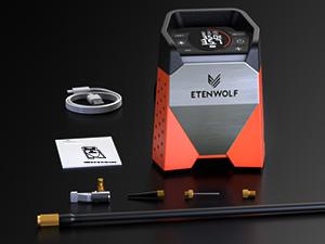 ETENWOLF 160PSI Car Air Pump & Tire Compressor, Portable Cordless Pump with Auto Stop, 7800mAh Battery for Flat Tires, SUVs, Bikes – ZEPHYR S3 (Vivid Orange) Emergency Air Pump outdoorfun ETENWOLF 160PSI Car Air Pump & Tire Compressor, Portable Cordless Pump with Auto Stop, 7800mAh Battery for Flat Tires, SUVs, Bikes – ZEPHYR S3 (Vivid Orange) Emergency Air Pump outdoorfun