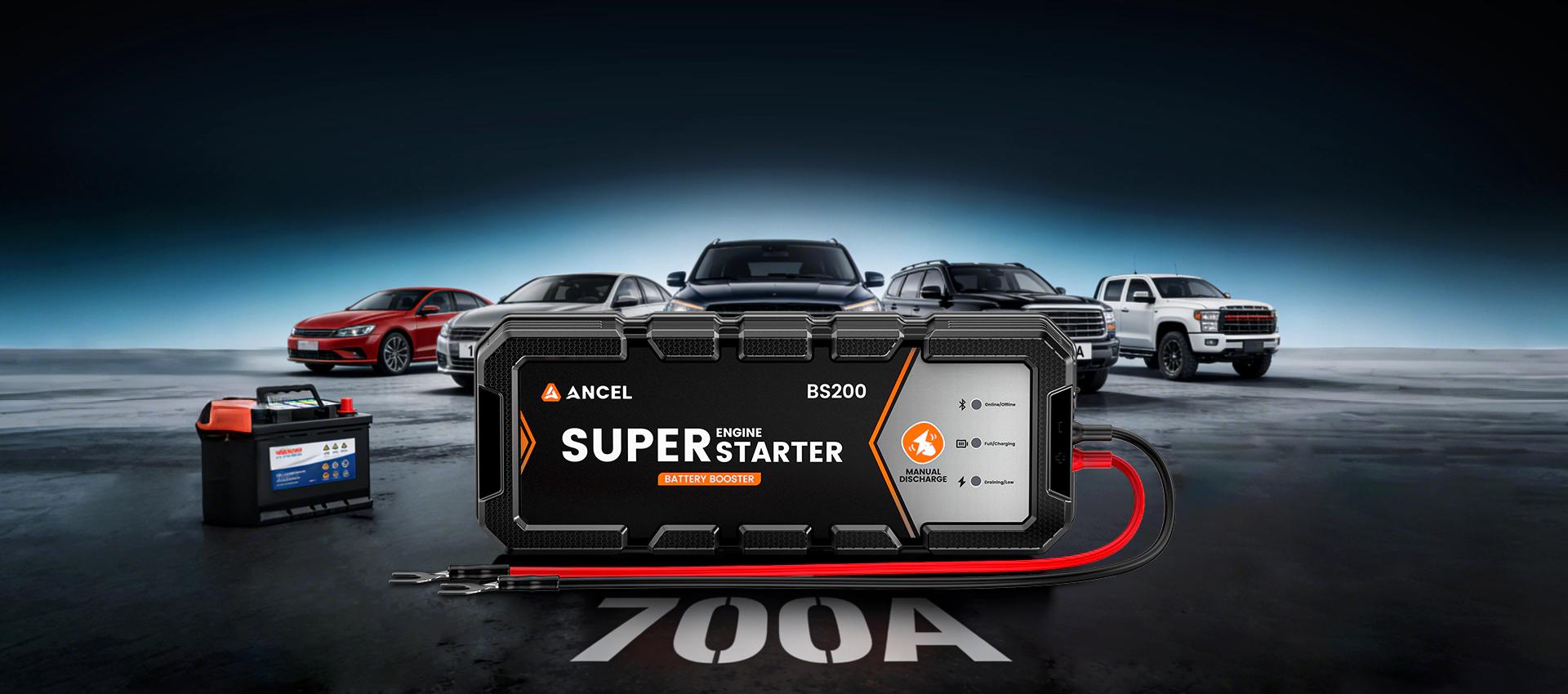 Father's Day Gift &ndash; ANCEL BS200 Super Capacitor Jump Starter with App Battery Health Monitor for 12V Cars & SUVs