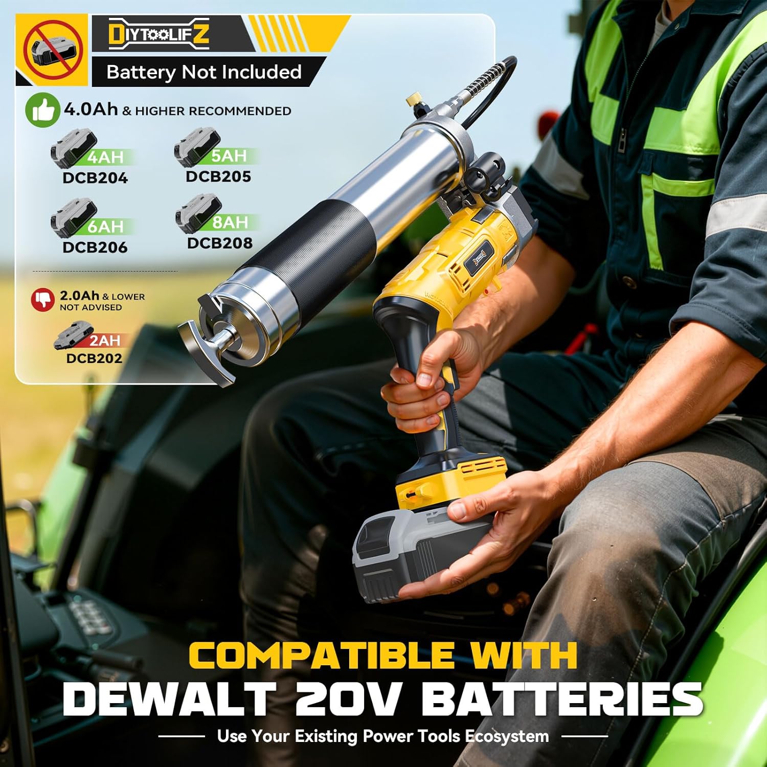 Pro 2-in-1 Cordless Grease Gun