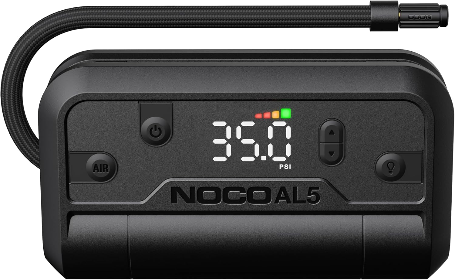 Cordless Tire Inflator – Portable Rechargeable Air Compressor with USB-C – 17 LPM Inflates 0–40 PSI in 7 Minutes – Digital Gauge + Auto-Shutoff