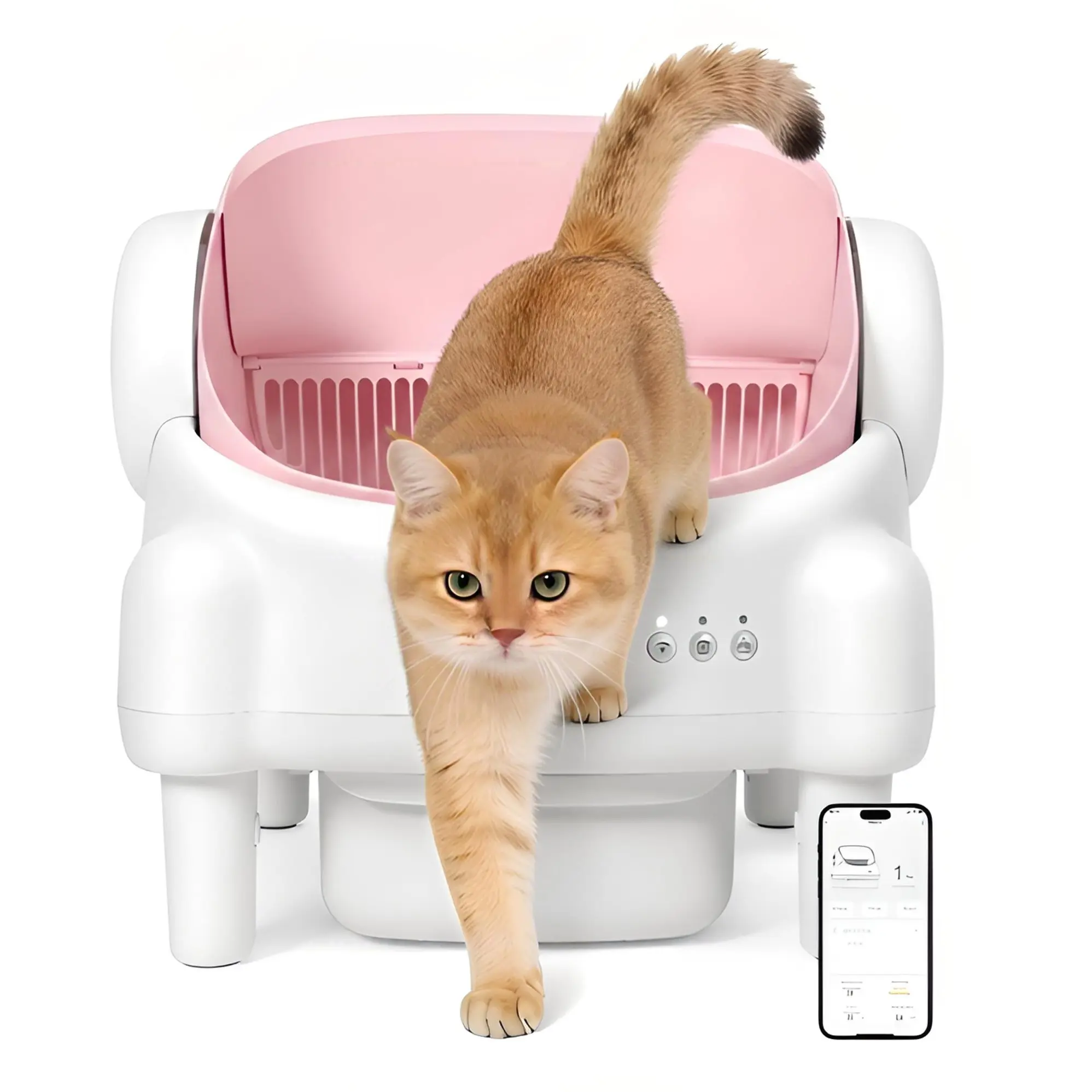 Smart Self-Cleaning Litter Box