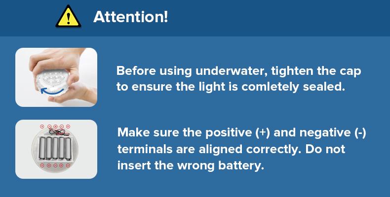 SANSI RGB Pool Lights with RF Remote & Timer &ndash; Waterproof, Battery Operated, Flash/Fade/Smooth Modes, Magnetic & Suction Installation &ndash; Portable for Showers, Pools, Outdoors &ndash; Perfect for Garden SummerVibes