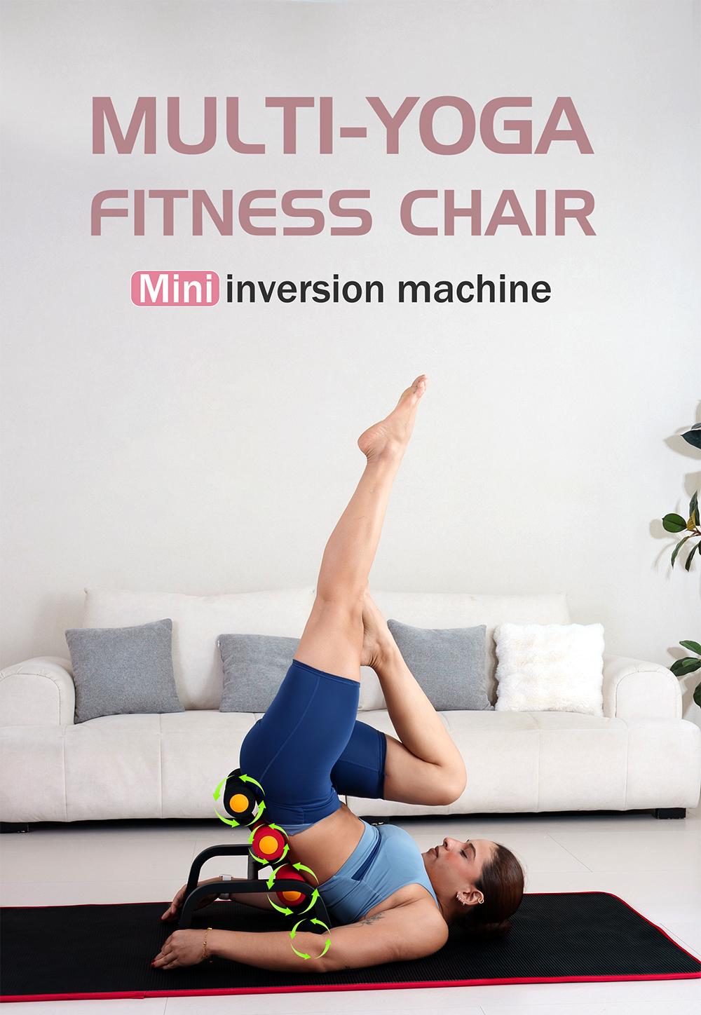 Magic BB Mini inversion Table,Glutes Trainer Machine, Waist & Back Exercise machine  for Lower Back, Strength Training Inversion Machine for RelaxationFoam Rollers Summervibes summerwins