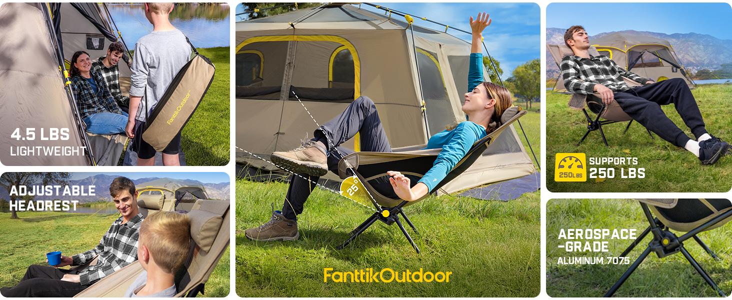 【FathersDayGift】FanttikOutdoor Zeta L8 Max Camping Chair, Portable & Lightweight, Comfort-Driven Foldable Rocking Chair with Carry Bag for Camping, Hiking, Patio, Fishing, Support up to 250 lbs,summerwins 【FathersDayGift】FanttikOutdoor Zeta L8 Max Camping Chair, Portable & Lightweight, Comfort-Driven Foldable Rocking Chair with Carry Bag for Camping, Hiking, Patio, Fishing, Support up to 250 lbs,summerwins