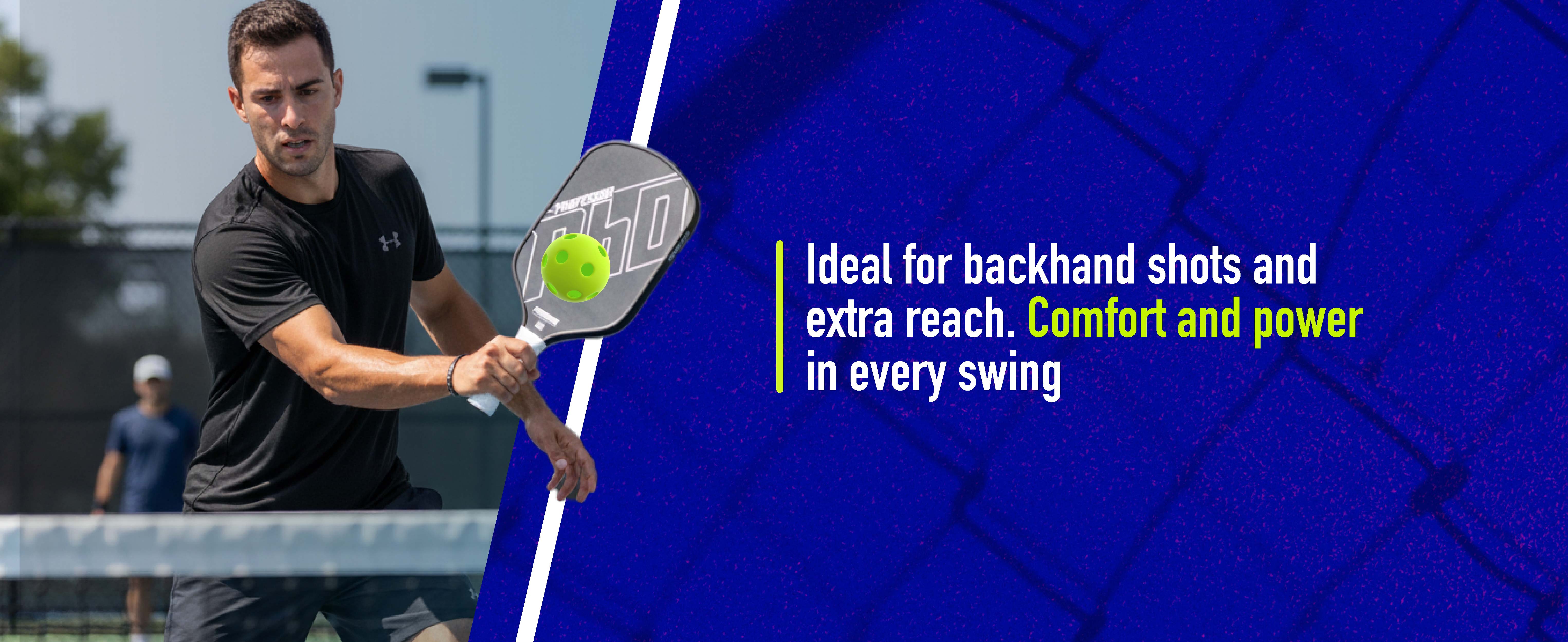 Professor PhD Raw Carbon Fiber Pickleball Paddle - 16MM - USA Pickleball Approved - Honeycomb Core - Power & Control