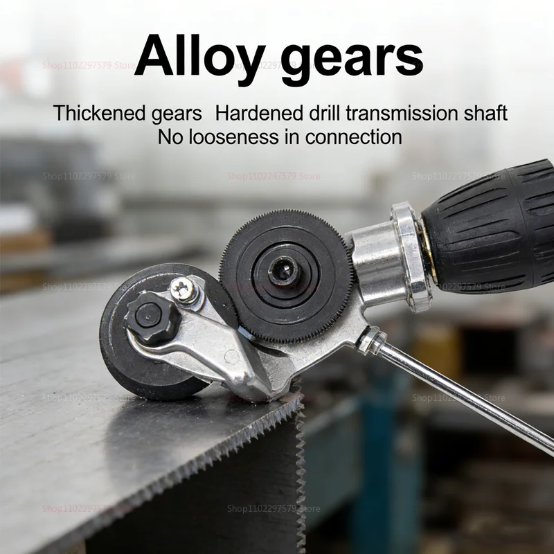 Metal Plate Cutter Attachment (Universal Electric Drill Shears)