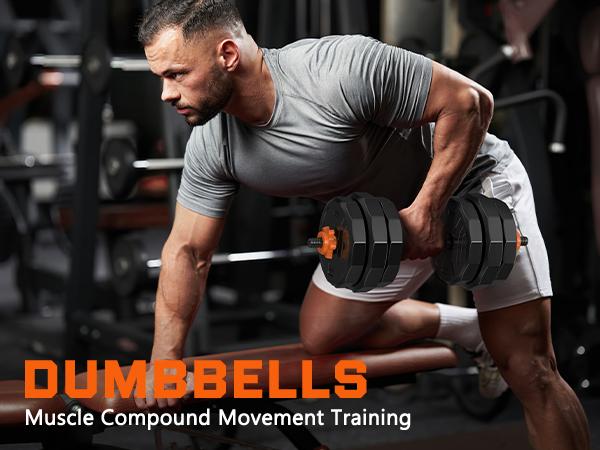 Bearbro 44lb/66lb/88lb 4-in-1 Adjustable Dumbbells Set Free Weight Set with Connector Used as Barbell, Kettlebells, Push up Stand, Fitness Exercises for Home Gym Suitable Men/Women,dealsforyoudays Bearbro 44lb/66lb/88lb 4-in-1 Adjustable Dumbbells Set Free Weight Set with Connector Used as Barbell, Kettlebells, Push up Stand, Fitness Exercises for Home Gym Suitable Men/Women,dealsforyoudays