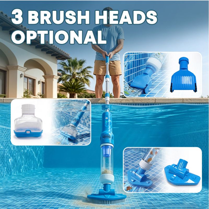 itoolmax 3 in 1 pro cordless pool vacuum cleaner 3 heads