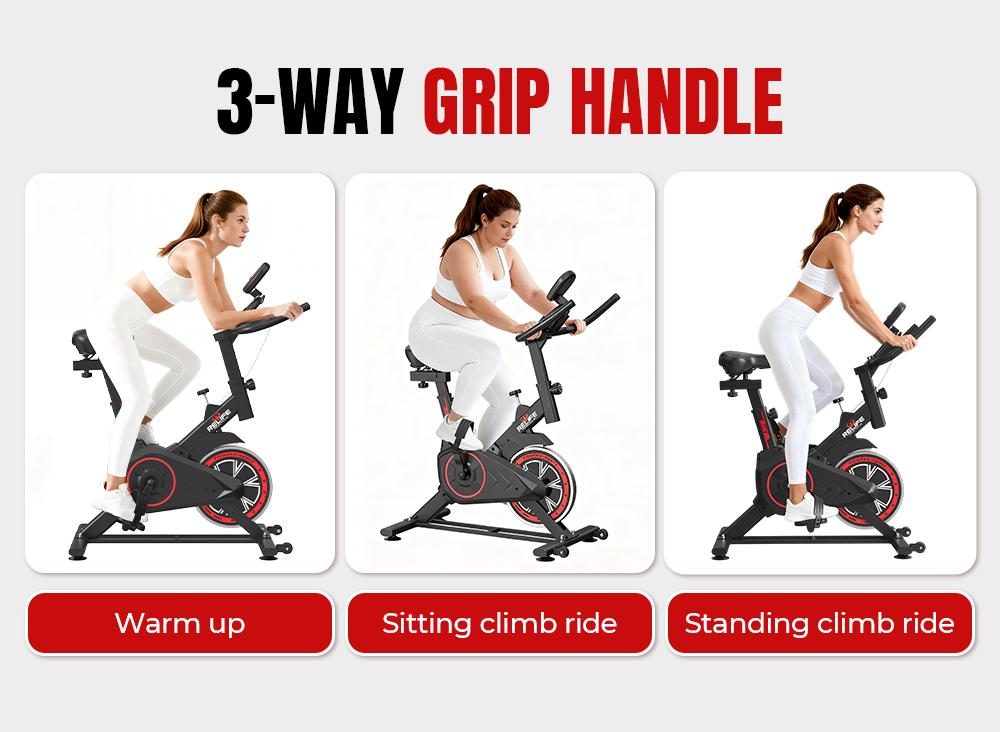RELIFE REBUILD YOUR LIFE Mini Exercise Bike Compact Stationary Bike Silent Indoor Cycling for Small Space w/Adjustable Seat, Smooth Pedal & Belt Drive RELIFE REBUILD YOUR LIFE Mini Exercise Bike Compact Stationary Bike Silent Indoor Cycling for Small Space w/Adjustable Seat, Smooth Pedal & Belt Drive