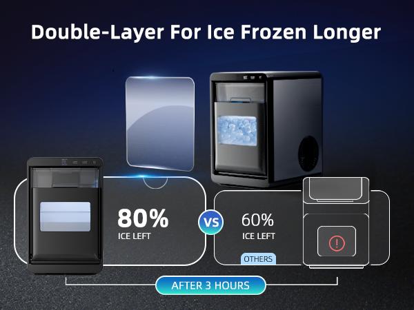 Antarctic Star Ice Maker 45Lbs/Day Quick 10-15min Self-Cleaning 24H Timer Clear Visual double door,for Home Office Bar Party Icemakermachine 【TikTokShopBlackFriday】 Antarctic Star Ice Maker 45Lbs/Day Quick 10-15min Self-Cleaning 24H Timer Clear Visual double door,for Home Office Bar Party Icemakermachine 【TikTokShopBlackFriday】