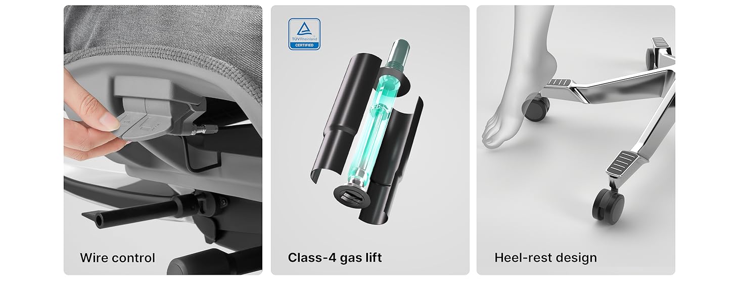 Wire control Class-4 gas lift Heel-rest design
