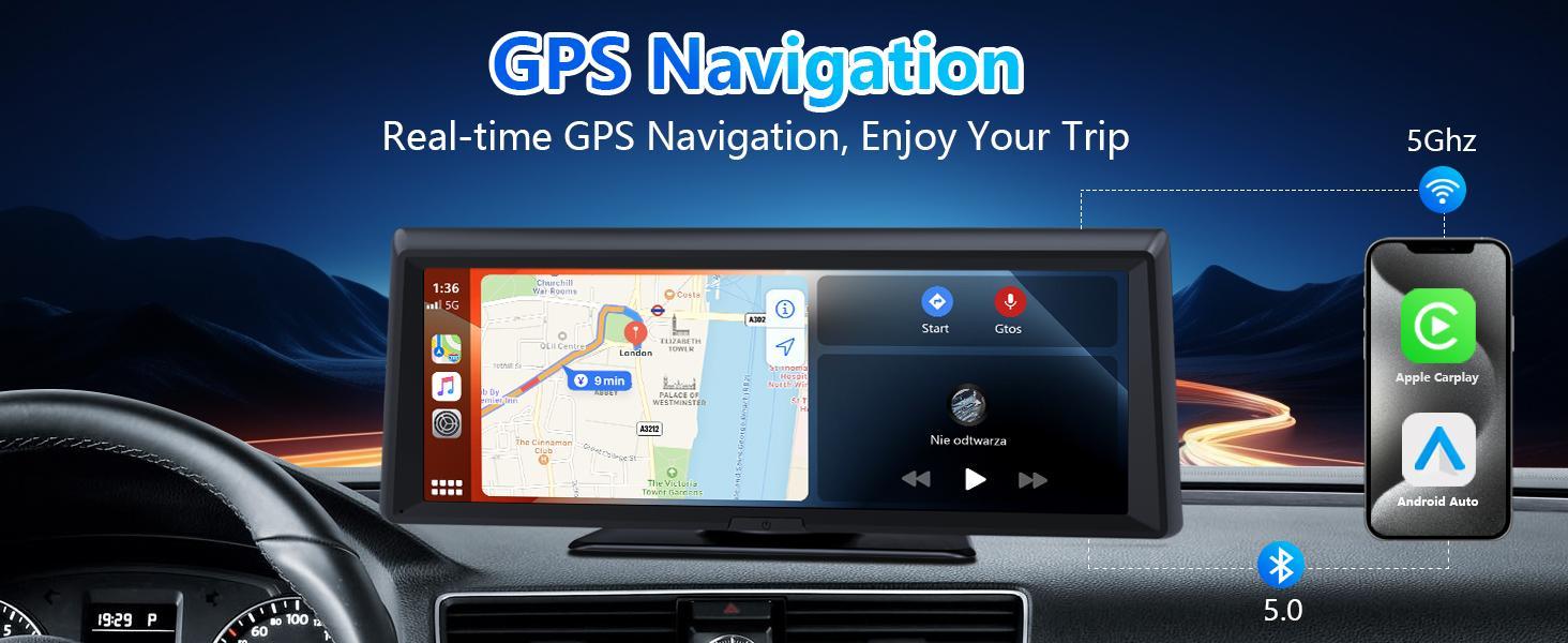 【HiEHA】2026 Dash Cam with 8.14" Wireless CarPlay Touchscreen, Wireless Carplay & Android Auto, 1080P Backup Camera, 2K Front, Mirror Link/Bluetooth/GPS Navigation/Satellite Radio for All Vehicles 【HiEHA】2026 Dash Cam with 8.14" Wireless CarPlay Touchscreen, Wireless Carplay & Android Auto, 1080P Backup Camera, 2K Front, Mirror Link/Bluetooth/GPS Navigation/Satellite Radio for All Vehicles