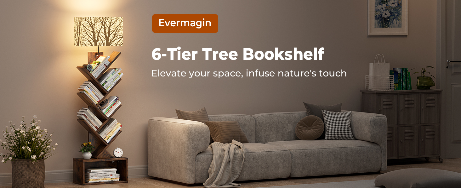 book shelf with lamp