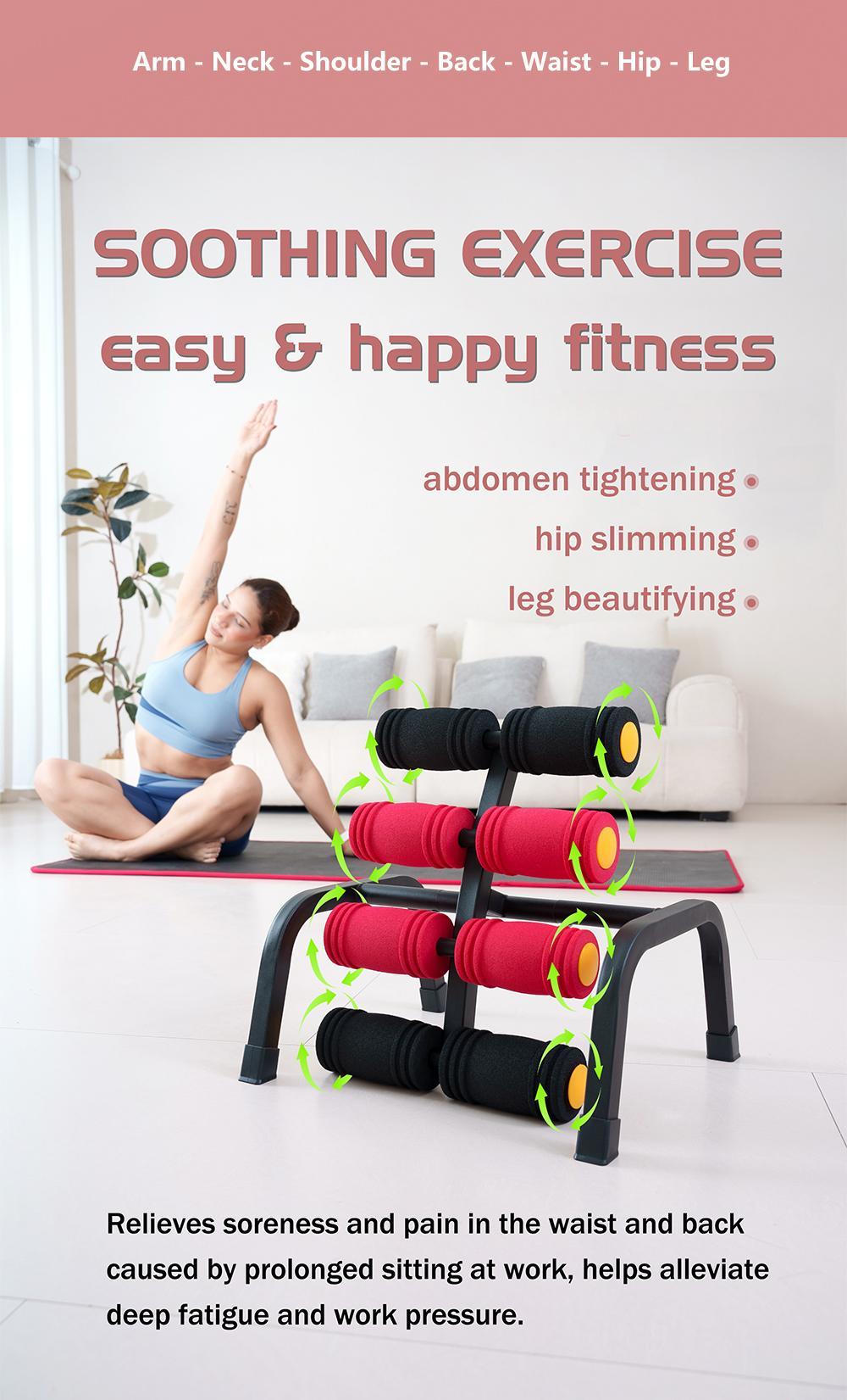 Magic BB Mini inversion Table,Glutes Trainer Machine, Waist & Back Exercise machine  for Lower Back, Strength Training Inversion Machine for RelaxationFoam Rollers Summervibes summerwins