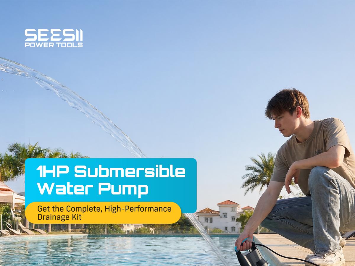 【FathersDay Gift】SEESII 1HP Submersible Water Pump, 4755GPH High Flow Sump Pump with 23ft Hose Kit, Anti-Clogging Filter Net for Swimming Pool Hot Tub Pond Basement Rooftop Garden Water Removal fathersdaygift 【FathersDay Gift】SEESII 1HP Submersible Water Pump, 4755GPH High Flow Sump Pump with 23ft Hose Kit, Anti-Clogging Filter Net for Swimming Pool Hot Tub Pond Basement Rooftop Garden Water Removal fathersdaygift