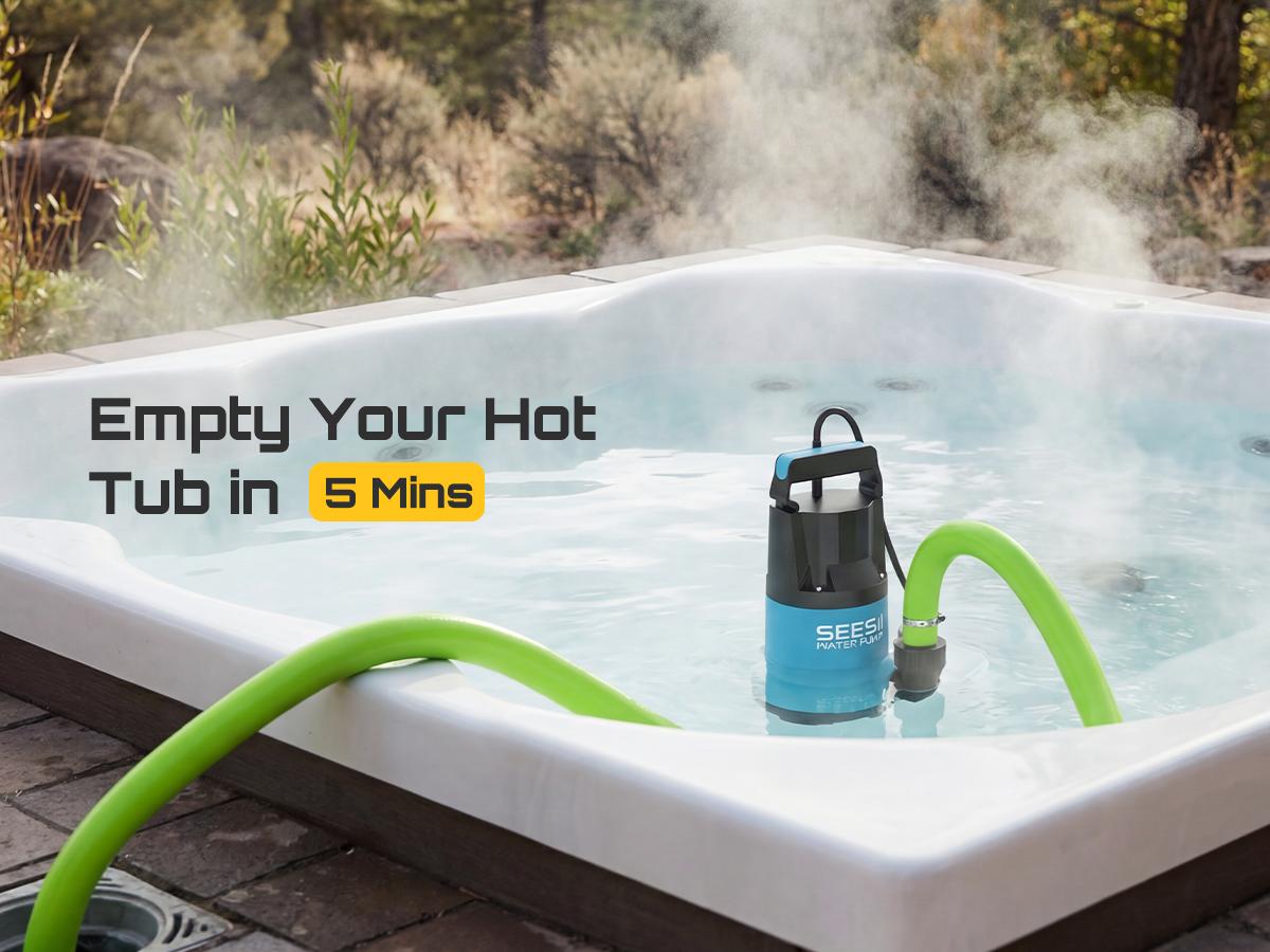 【FathersDay Gift】SEESII 1HP Submersible Water Pump, 4755GPH High Flow Sump Pump with 23ft Hose Kit, Anti-Clogging Filter Net for Swimming Pool Hot Tub Pond Basement Rooftop Garden Water Removal fathersdaygift 【FathersDay Gift】SEESII 1HP Submersible Water Pump, 4755GPH High Flow Sump Pump with 23ft Hose Kit, Anti-Clogging Filter Net for Swimming Pool Hot Tub Pond Basement Rooftop Garden Water Removal fathersdaygift