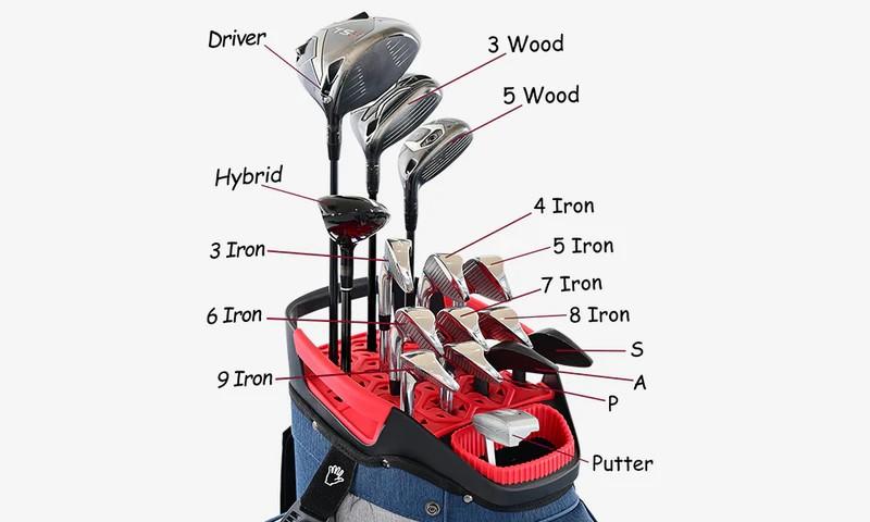 Ask Echo Golf Soundless Cart Bag SLC-130 15 Dividers Grip Locking Bottom Quiet Golf Bag