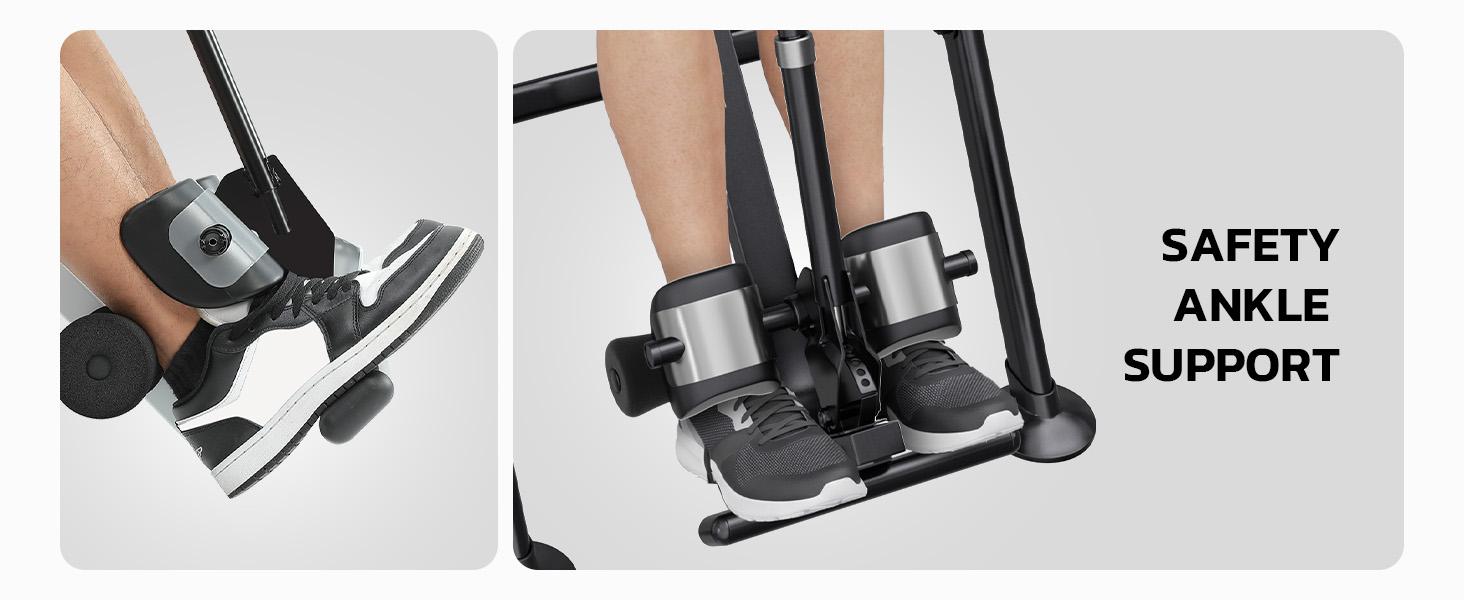 #SummerVibes Inversion Table for Back Pain Relief, Neck Sciatica Relief, 300 lbs Weight Capacity w/Lumbar Support Comfortable Ankle Holders Easy to Assemble Back Stretcher Machine