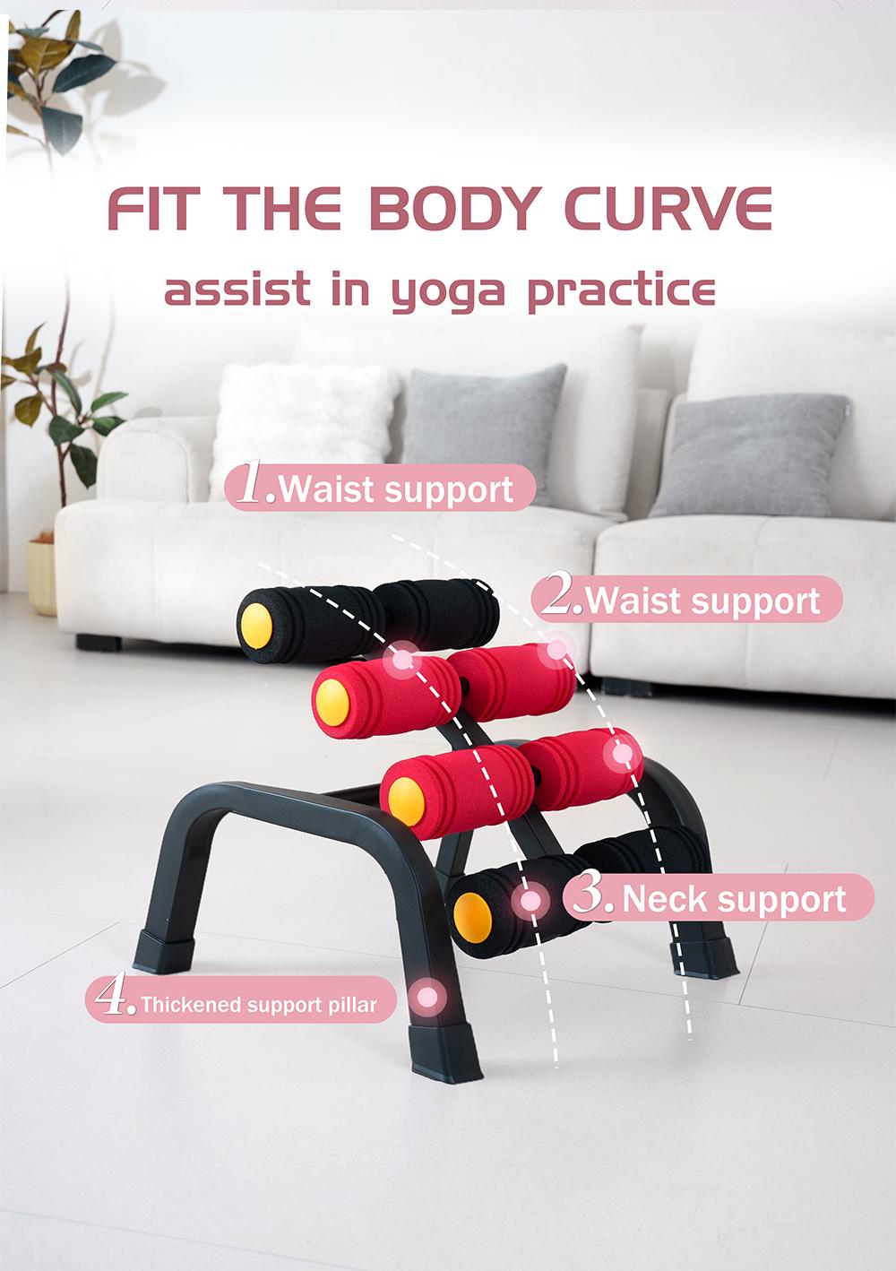 Magic BB Mini inversion Table,Glutes Trainer Machine, Waist & Back Exercise machine  for Lower Back, Strength Training Inversion Machine for RelaxationFoam Rollers Summervibes summerwins